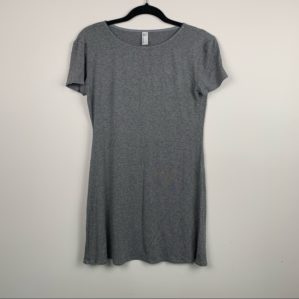 😛 american apparel, grey basic dress